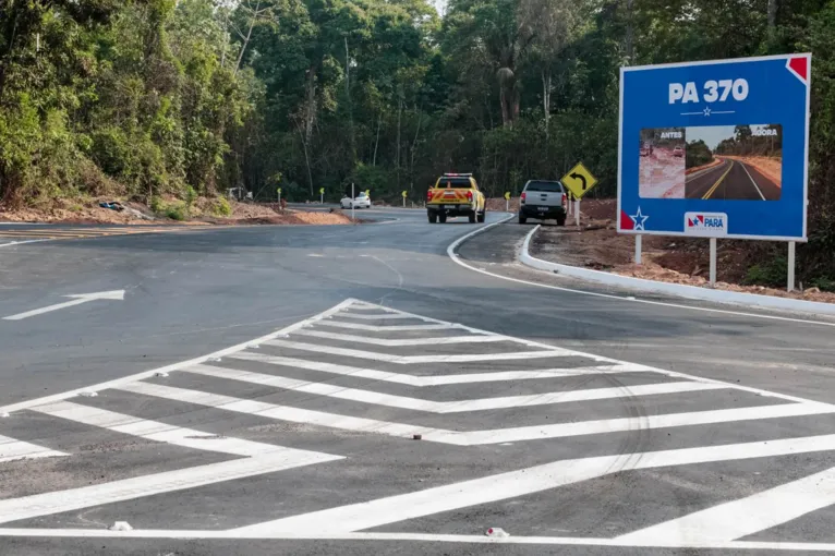 Governo entrega mais de 70 km asfaltados da rodovia PA-370