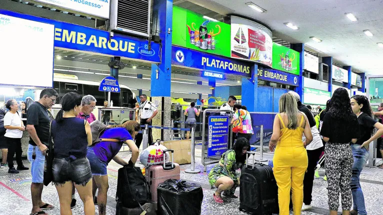 Vendas de passagens devem aumentar hoje. Destinos mais procurados no Pará são Mosqueiro, Marudá, Vigia e Salinópolis