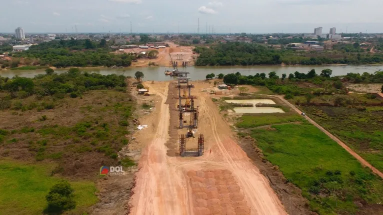 Previsão é de que a ponte seja concluída no segundo semestre de 2024