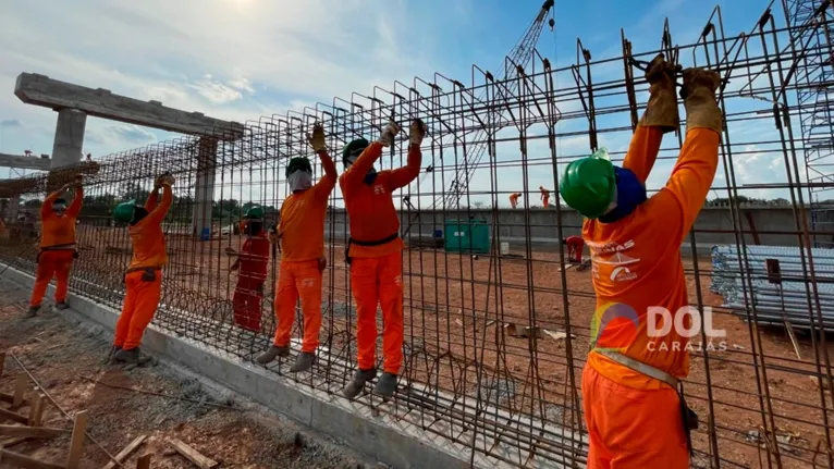 Construção de nova ponte avança em Marabá. Veja imagens! 