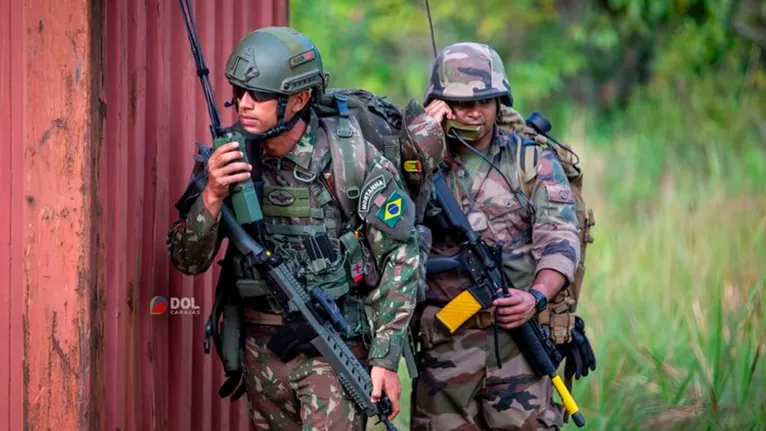 Os exércitos norte-americano e brasileiro treinarão por quase um mês na Amazônia