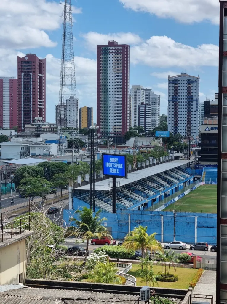 Paysandu: telão da Curuzu manda indireta ao Clube do Remo