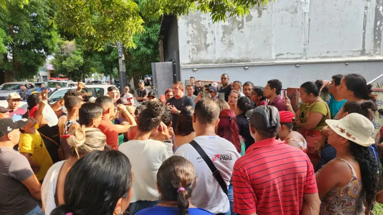 A população do bairro se organizou para solicitar soluções com a Semma.