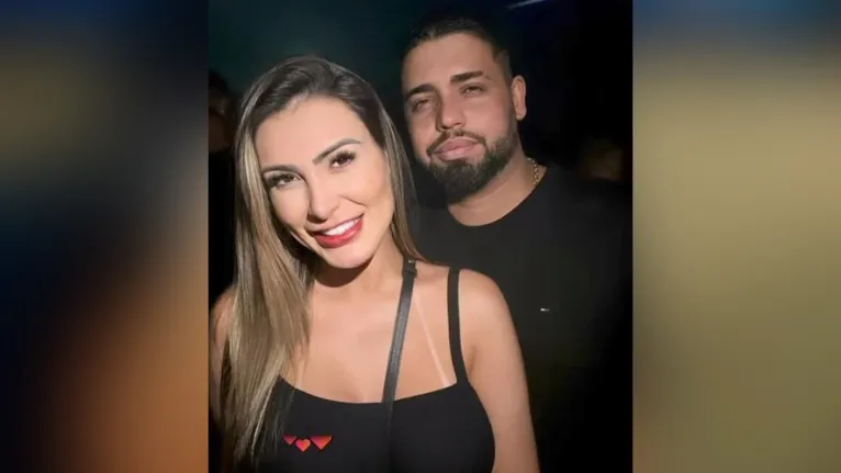 Andressa Urach e o amado Sérgio Carvalho