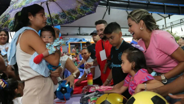 Prefeita de Marituba, Patrícia Alencar, também esteve no evento