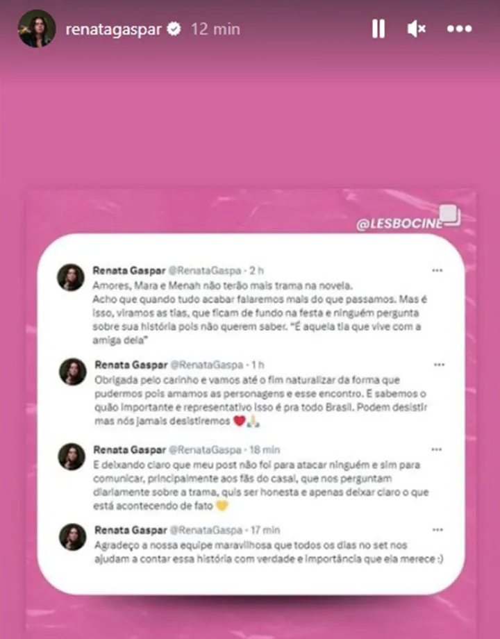 Globo tira casal lésbico da novela 'Terra e Paixão' 