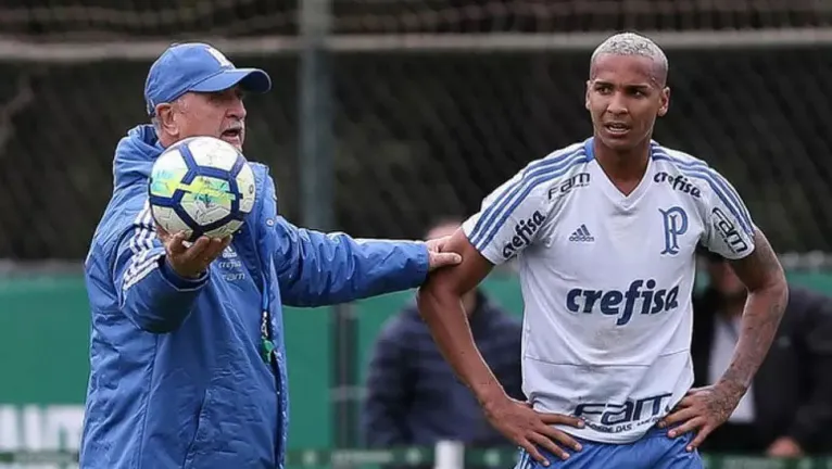 Em 2018, Felipão e Deyverson trabalharam juntos no Palmeiras.