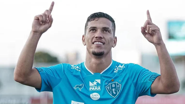 Vinicius Leite contribuiu com belos gols na campanha do acesso do Paysandu à Série B.