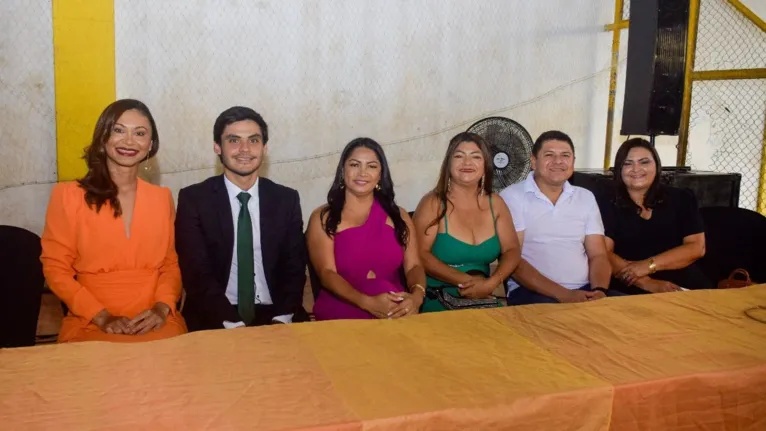 Representantes da prefeitura de Concórdia do Pará e Defensoria Pública do Estado.