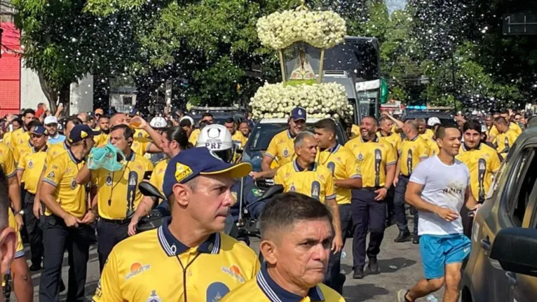 A segunda Romaria Rodoviária é a maior das 14 procissões do Círio de Nazaré