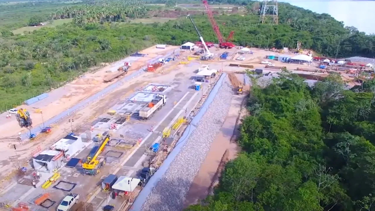 Imagem ilustrativa da notícia: Obras das pontes do rio Tocantins seguem a todo vapor
