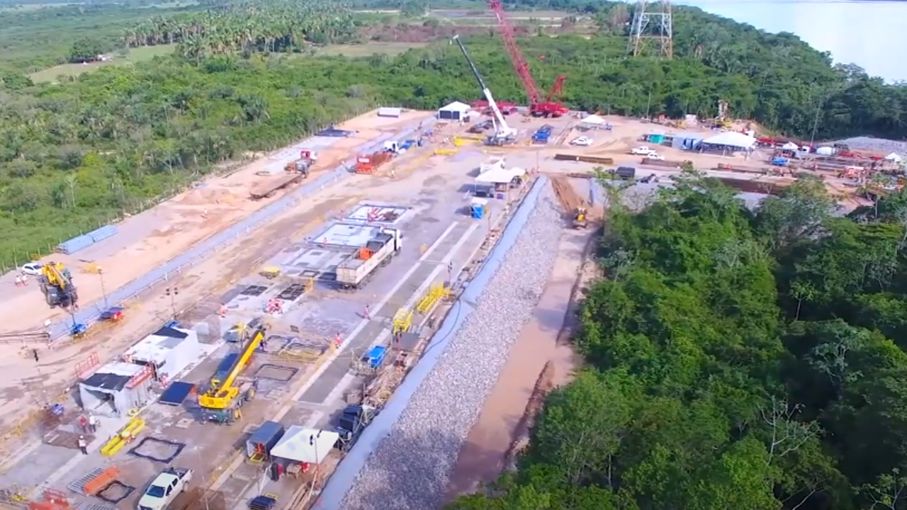 Obras das pontes do rio Tocantins seguem a todo vapor