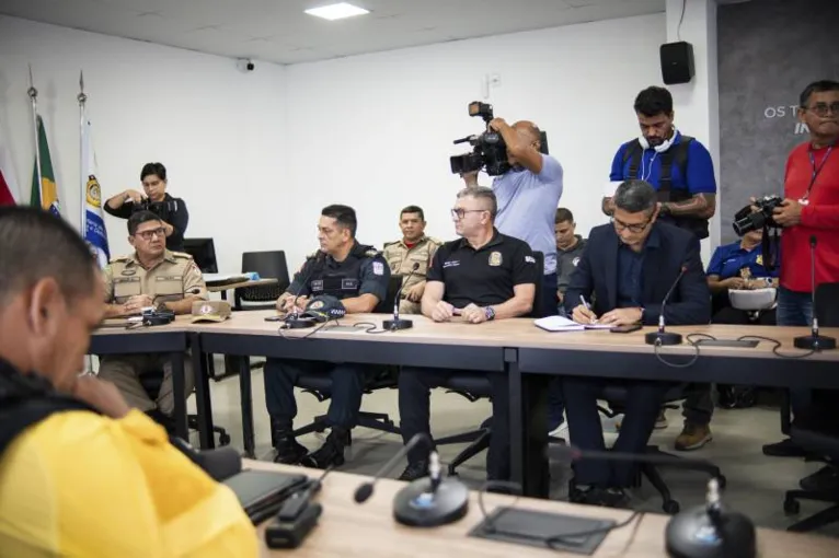 Representantes dos Órgãos de Segurança Pública do Estado do Pará