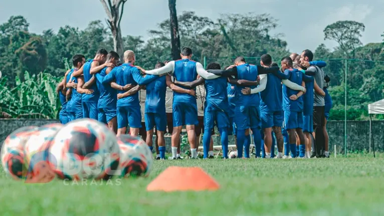 Time treinou no CEJU, em Belém