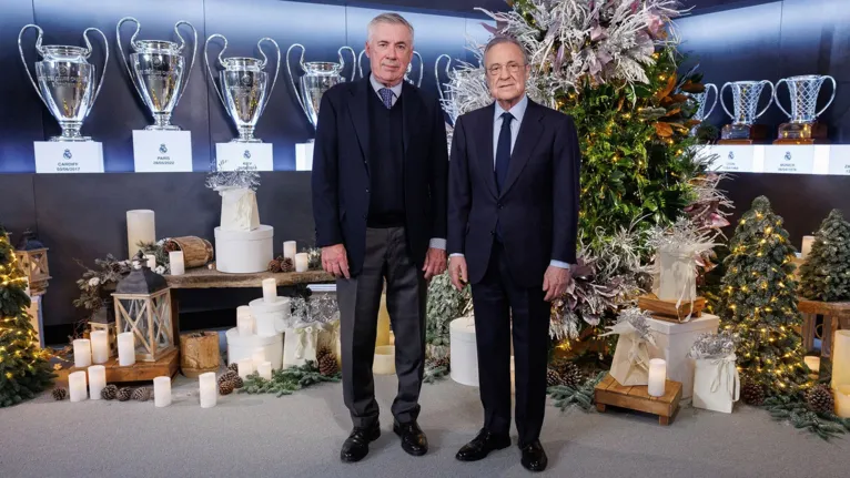 Florentino Pérez rinde homenaje a la CBF y sigue siendo el tope más grande del mundo