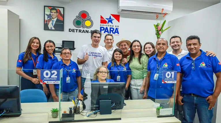 O Governo do Estado entregou a nova Circunscrição Regional de Trânsito (Ciretran) do Departamento de Trânsito do Estado (Detran) de Conceição do Araguaia