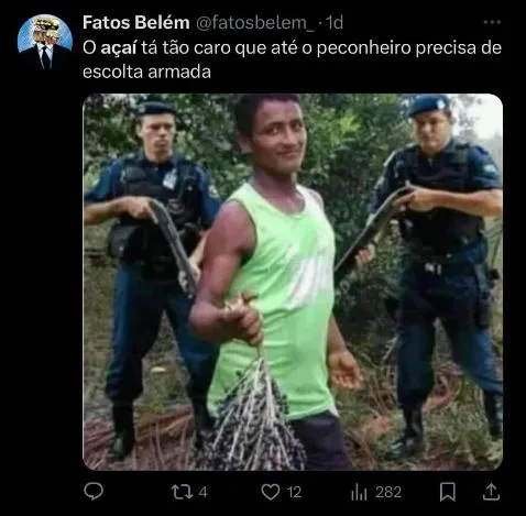 Preço do açaí gera memes entre os paraenses; confira!