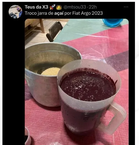 Preço do açaí gera memes entre os paraenses; confira!