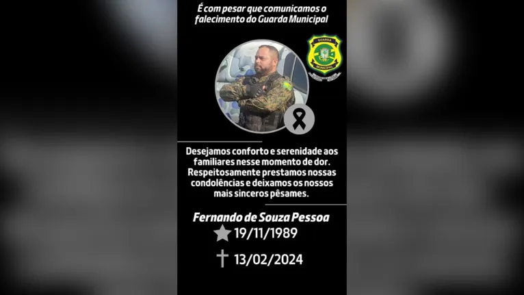 Guarda municipal morre após acidente de trânsito em Marabá