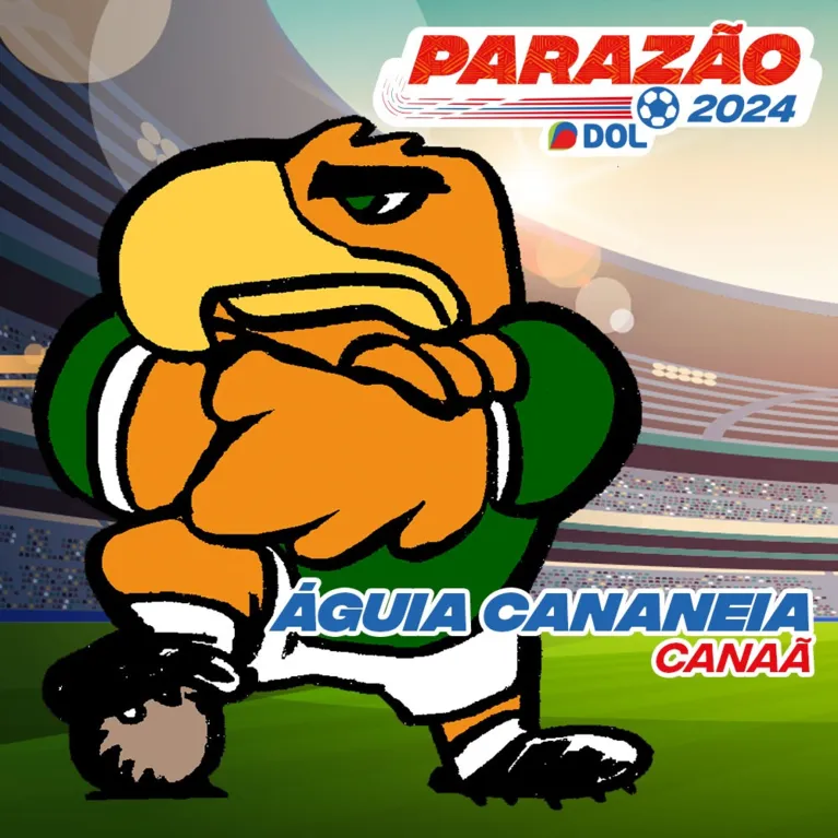 Cartuns de todos os mascotes do Parazão bombam na web