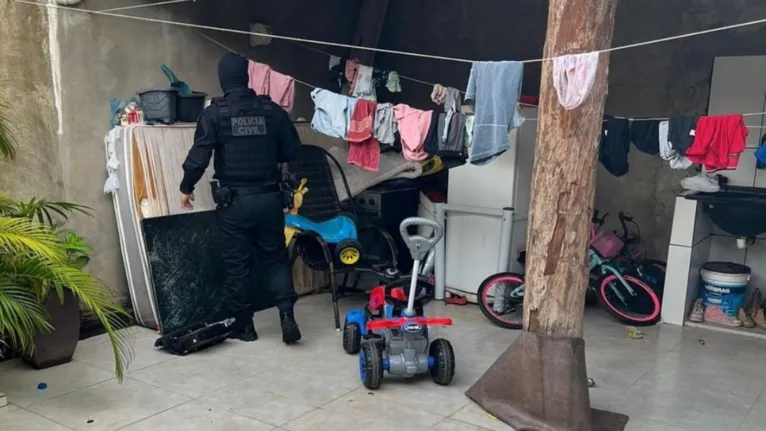 Buscas foram realizadas na casa do suspeito em Jacundá, sudeste do Pará