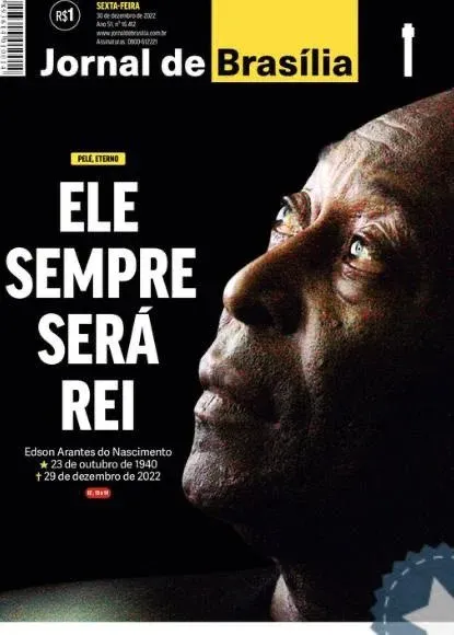 Morte de Pelé, um ano depois: relembre 30 capas de jornais