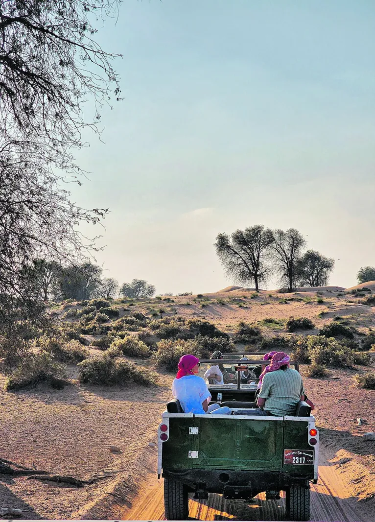 Passeio pelo deserto