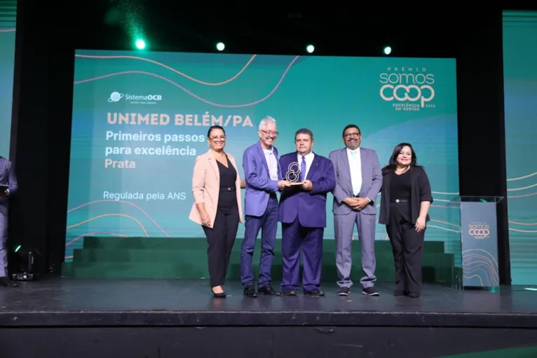Unimed recebe Prêmio SomosCoop Excelência em Gestão 2023