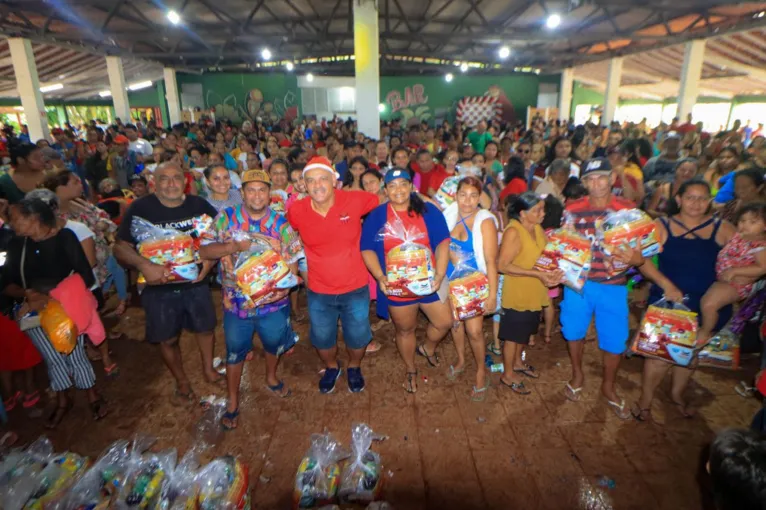 Instituto promove Natal Solidário para mais de 2 mil pessoas 