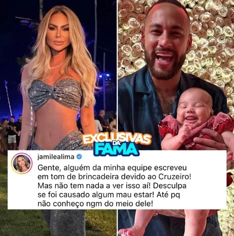 Perfil de influencer afirma que ela está grávida de Neymar