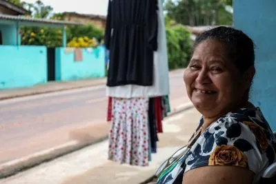 Moradora Ana Maria.