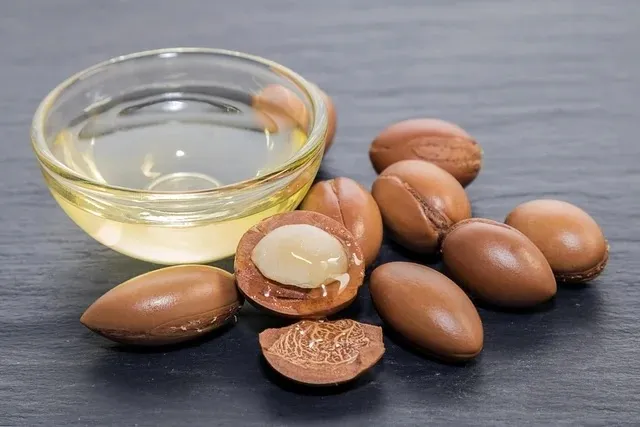 O óleo de argan é um líquido oleoso extraído dos frutos da árvore Argania Spinosa e fornece muitos benefícios para a saúde