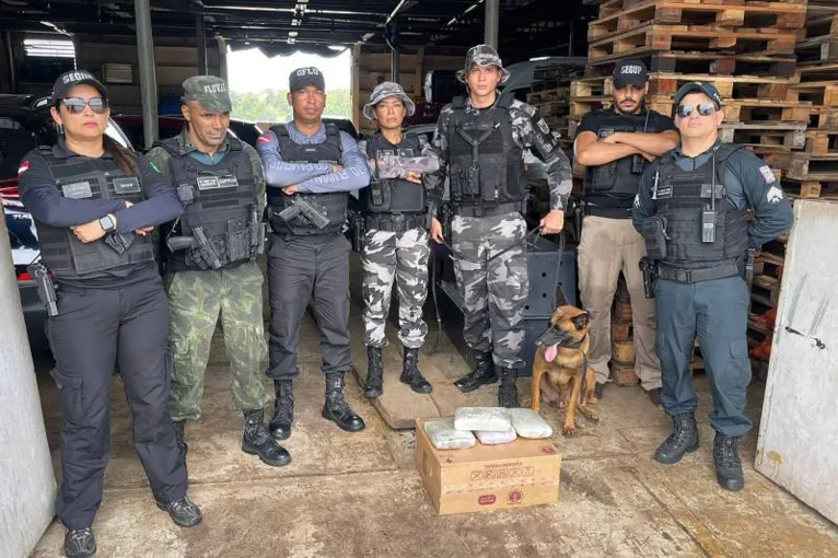 Pará: polícia apreende mais de R$ 40 mil em drogas em barco