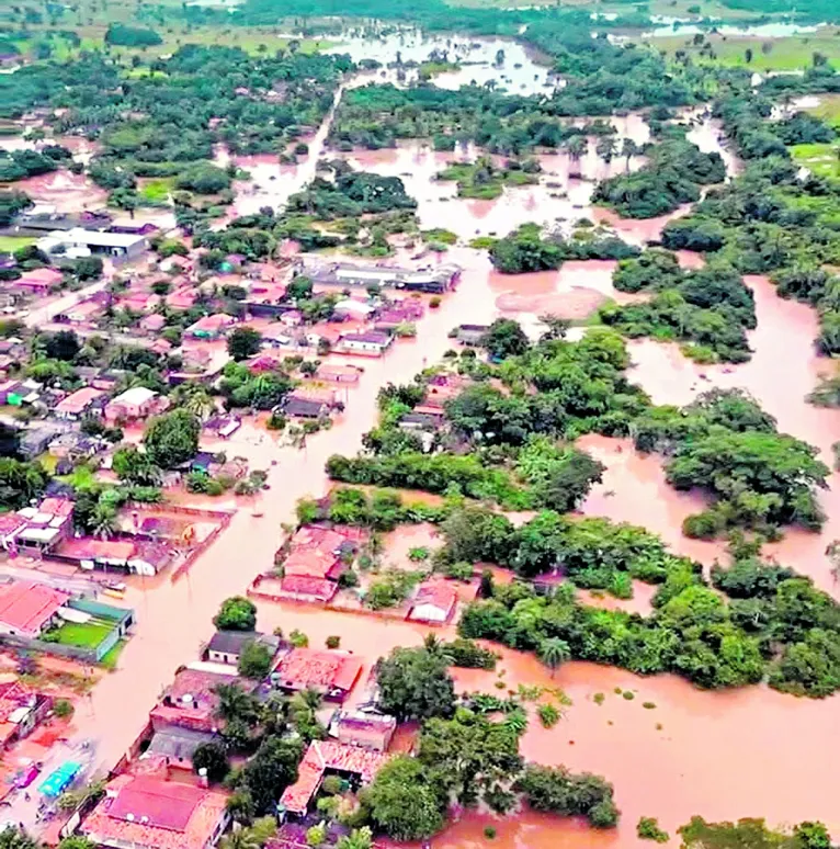 Chuvas já desabrigaram mil moradores de Rio Maria