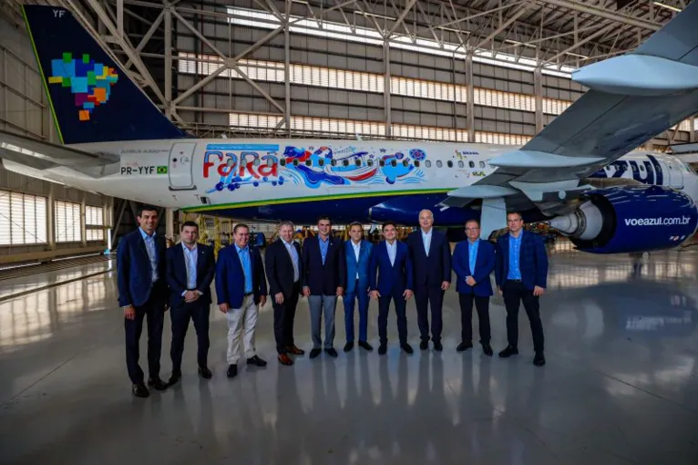 Visita técnica ao Hangar da Azul Linhas Aéreas nesta segunda-feira (19)