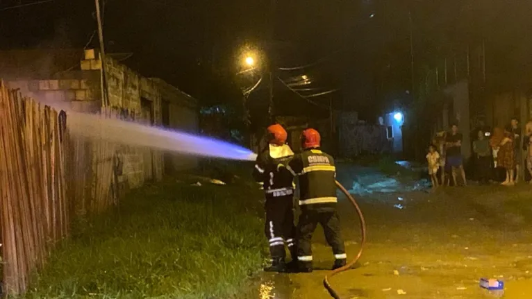 Casa incendiada fica na Folha 25, na Nova Marabá