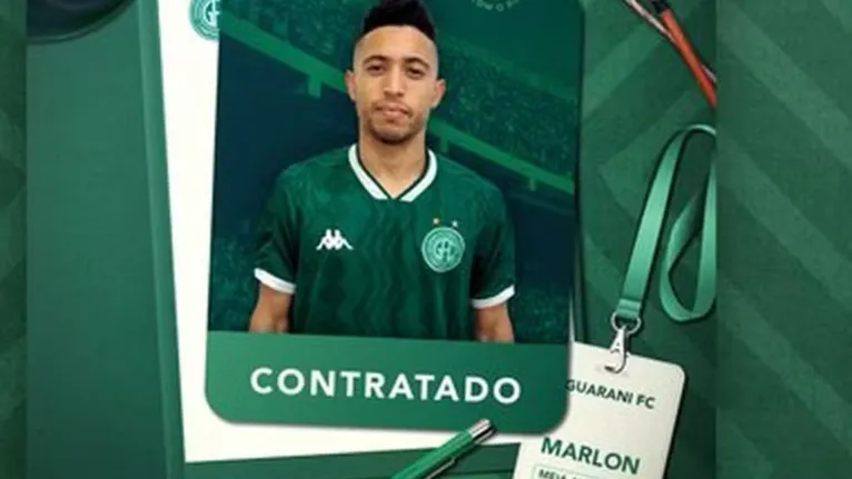 Marlon é o 13º reforço do Guarani para a temporada 2024.