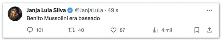 Lula se manifesta após perfil da esposa Janja ser hackeado