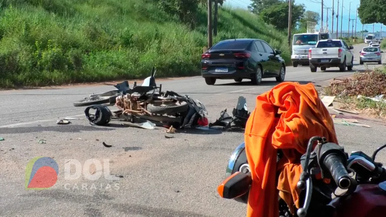 Motociclista ficou gravemente ferido