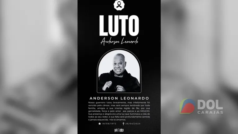Morre Anderson Leonardo, vocalista do Molejo, aos 51 anos