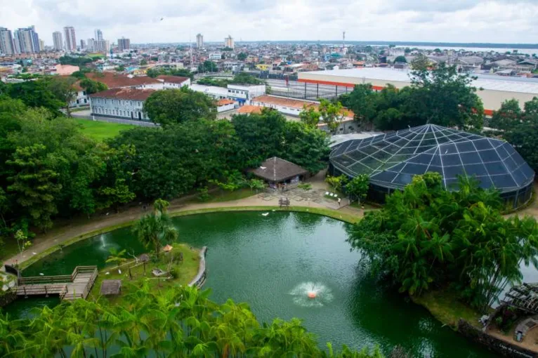 Parque Ambiental Mangal das Garças, em Belém