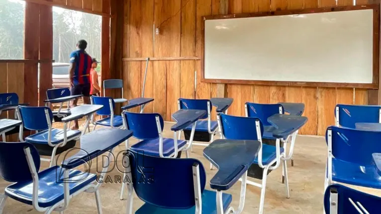 Escola Indígena Kukakrykre funciona em um ambiente provisório