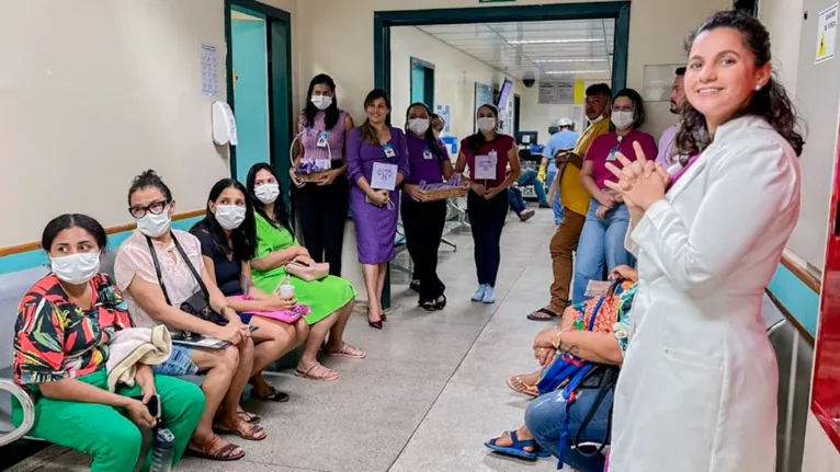 Hospital Regional do Sudeste do Pará promove conscientização sobre câncer de colo de útero