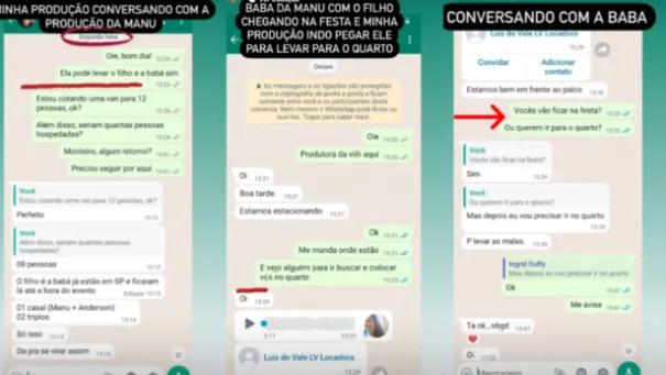 Eliezer publicou conversas com os produtores de Manu Bahtidão