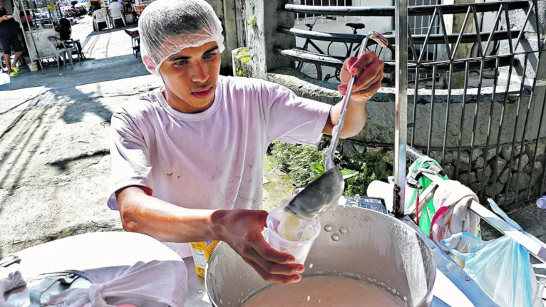 Pablo aproveita o gosto do paraense pelo mingau de tapioca