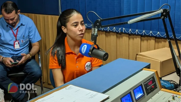 Giovana é aluna da Escola Militar Rio-Tocantins, em Marabá, escola que tem parceria com a prefeitura local e a Polícia Militar do Pará