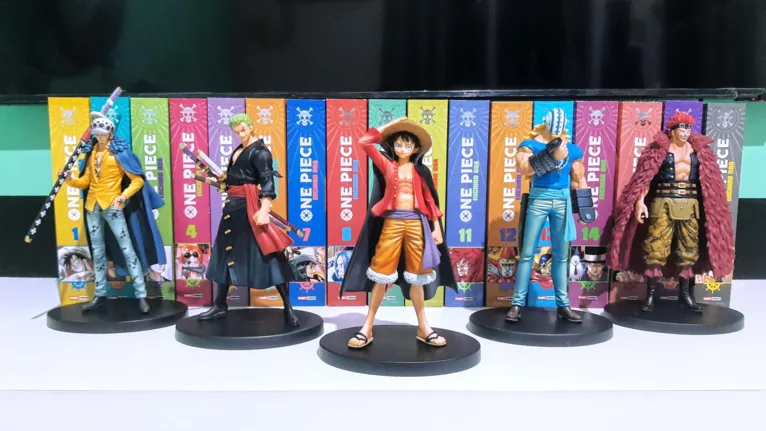 One Piece é febre mundial. No Brasil, a Panini é a responsável pelos mangás