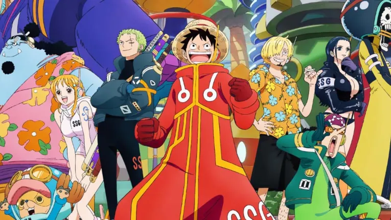 One Piece atualmente está no arco Egghead, no episódio 1102