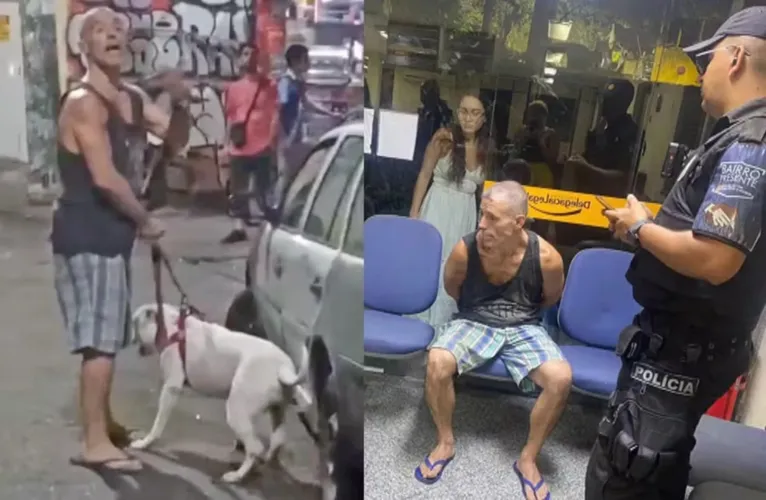 Dono do animal, que não teve a identidade revelada, foi levado para a delegacia