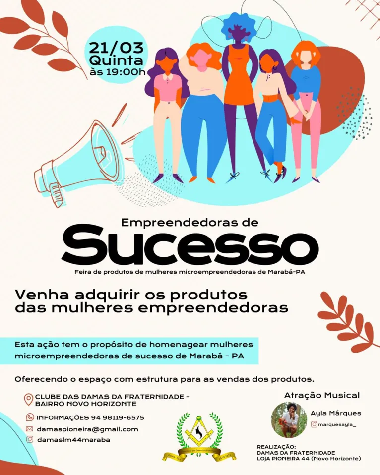 Marabá recebe a Feira de Produtos de Microempreendedoras